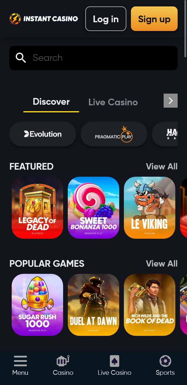 Instant Casino review lists all the bonuses available for you today