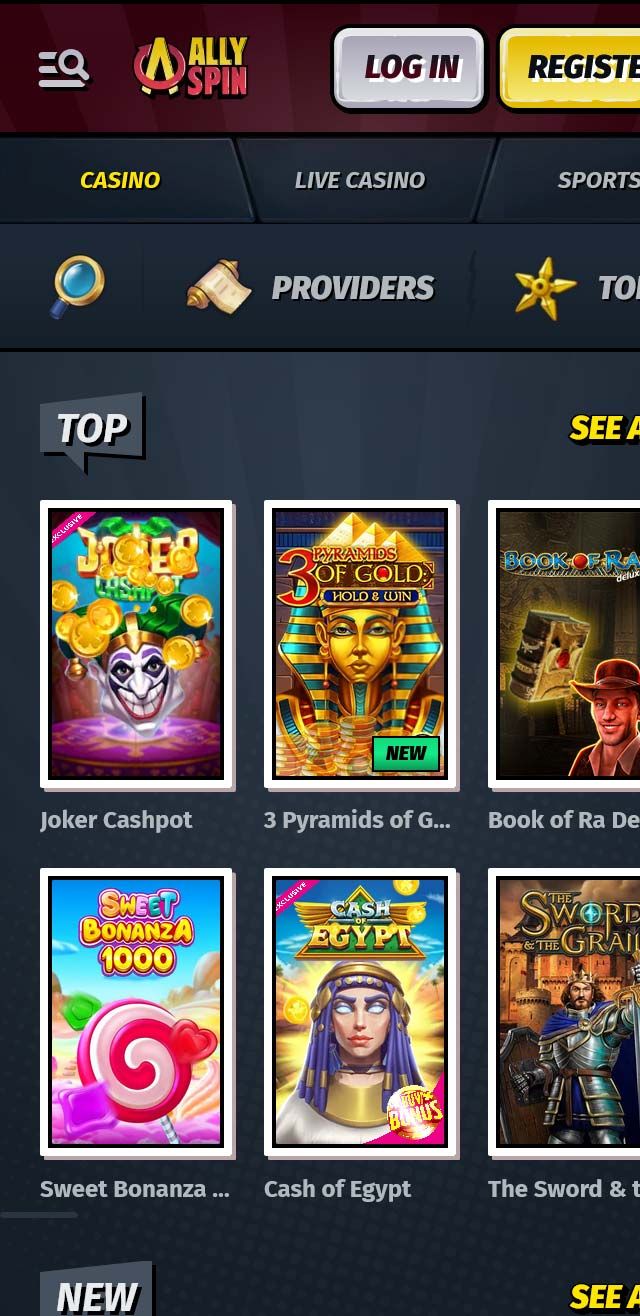 AllySpin Casino review lists all the bonuses available for NZ players today