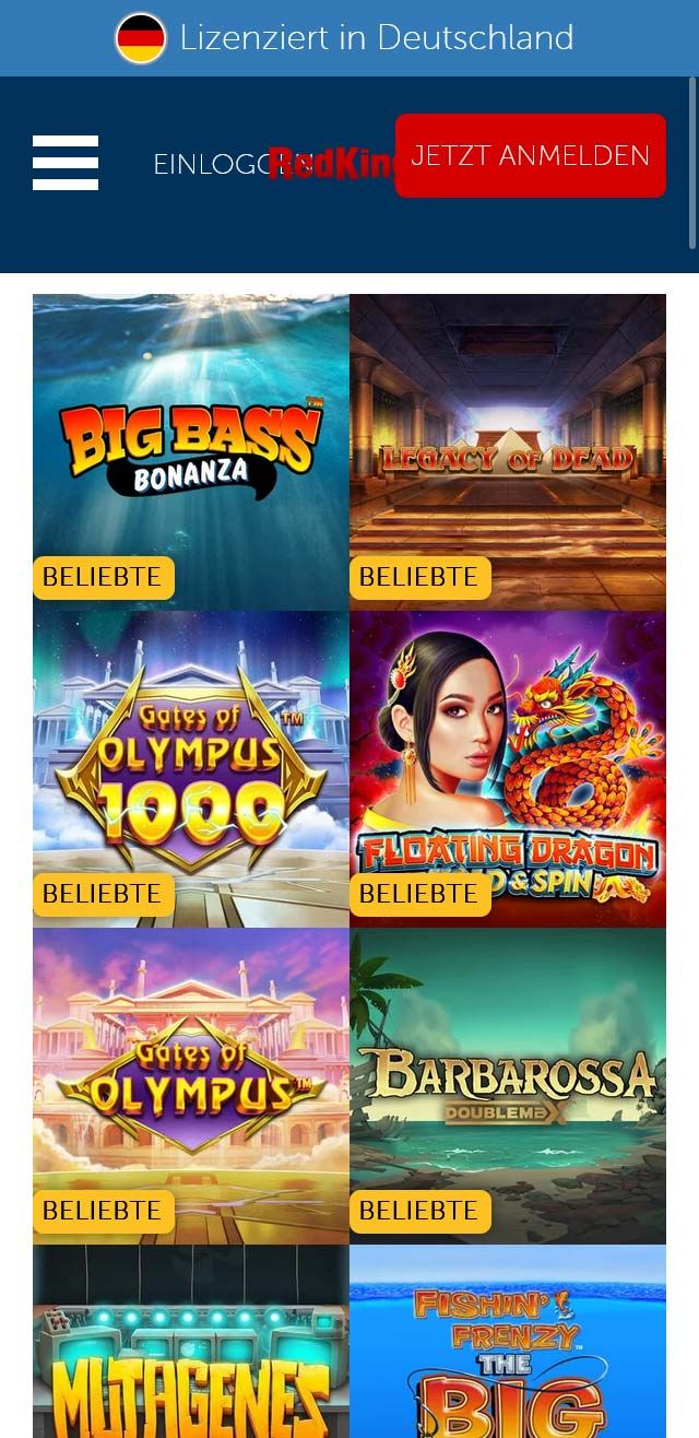 Red Kings Casino review lists all the bonuses available for you today