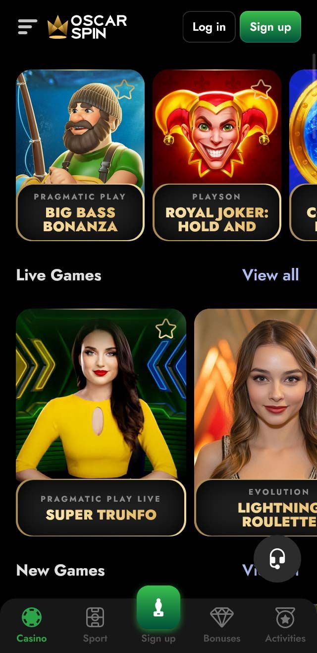 OscarSpin Casino review lists all the bonuses available for you today