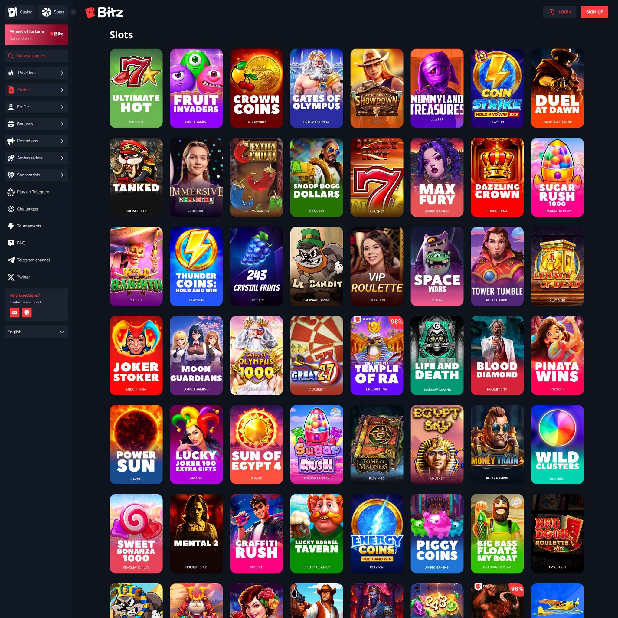 Bitz Casino review by Mr. Gamble