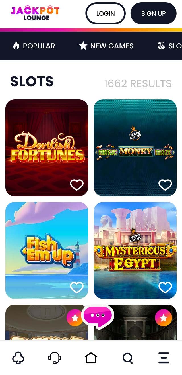 Jackpot Lounge review lists all the bonuses available for you today