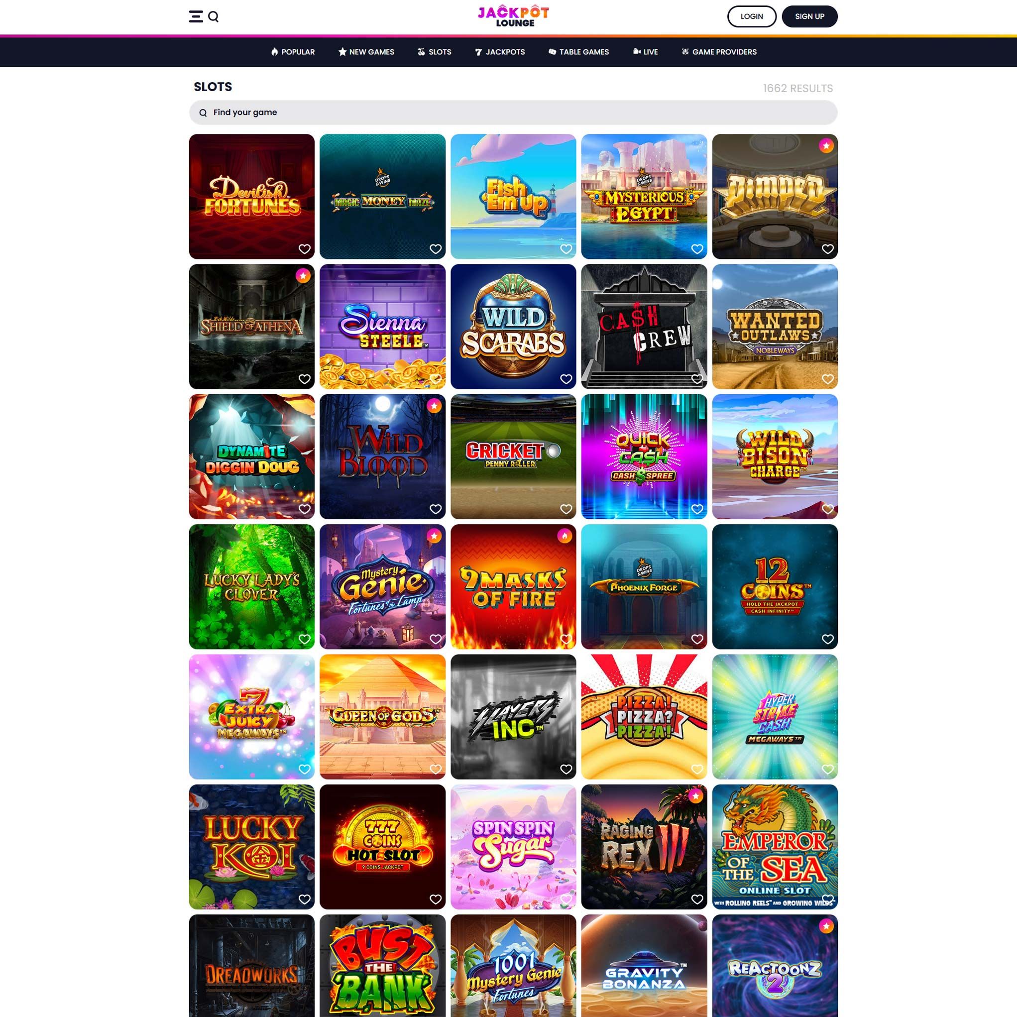 Jackpot Lounge review by Mr. Gamble