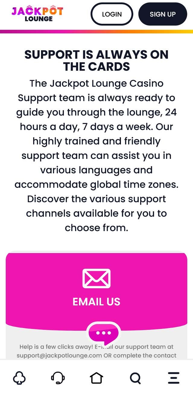 Jackpot Lounge - checked and verified for your benefit