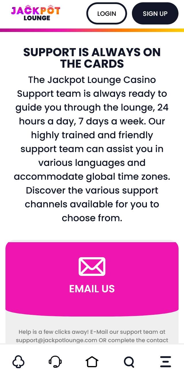 Jackpot Lounge - checked and verified for your benefit
