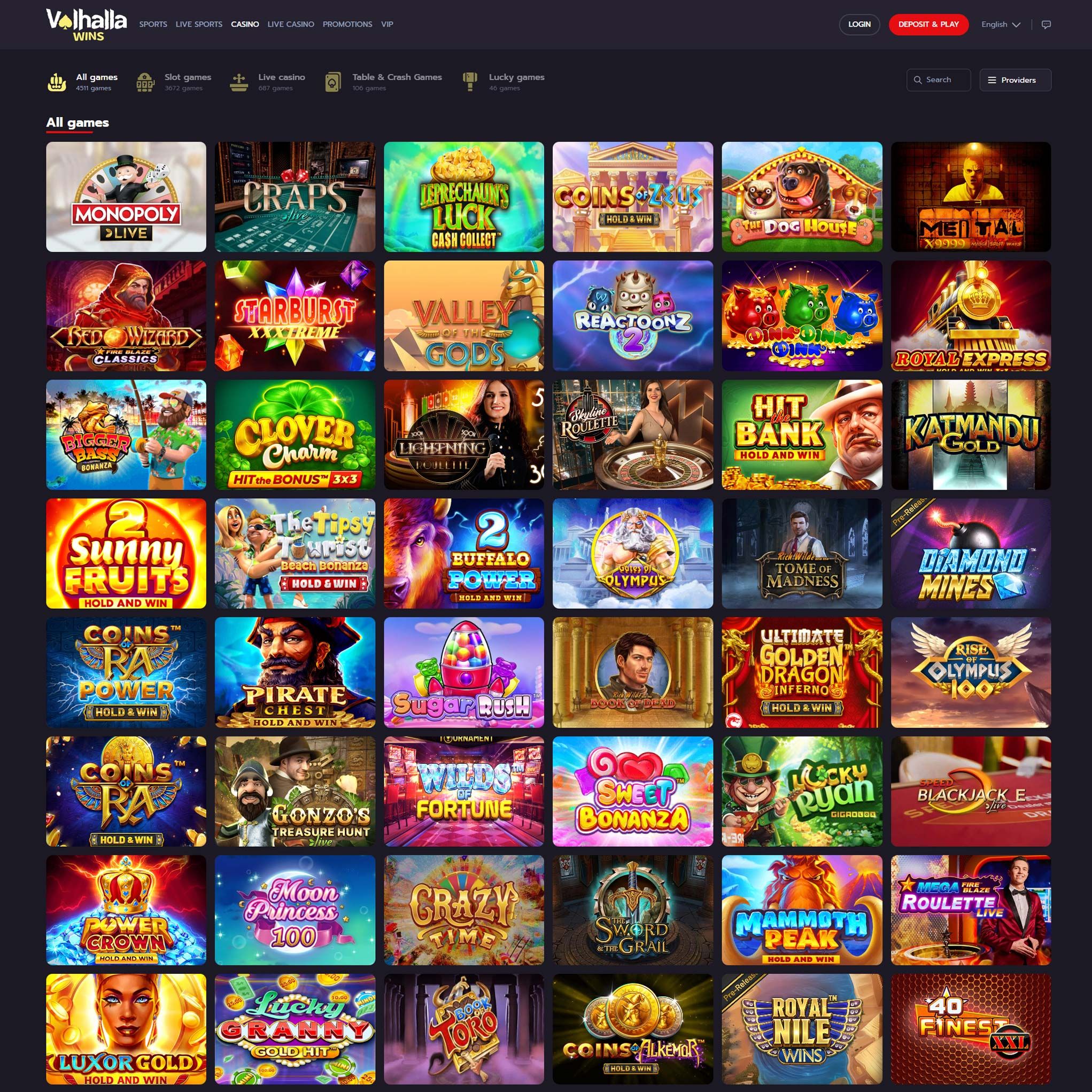 Valhallawins Casino review by Mr. Gamble