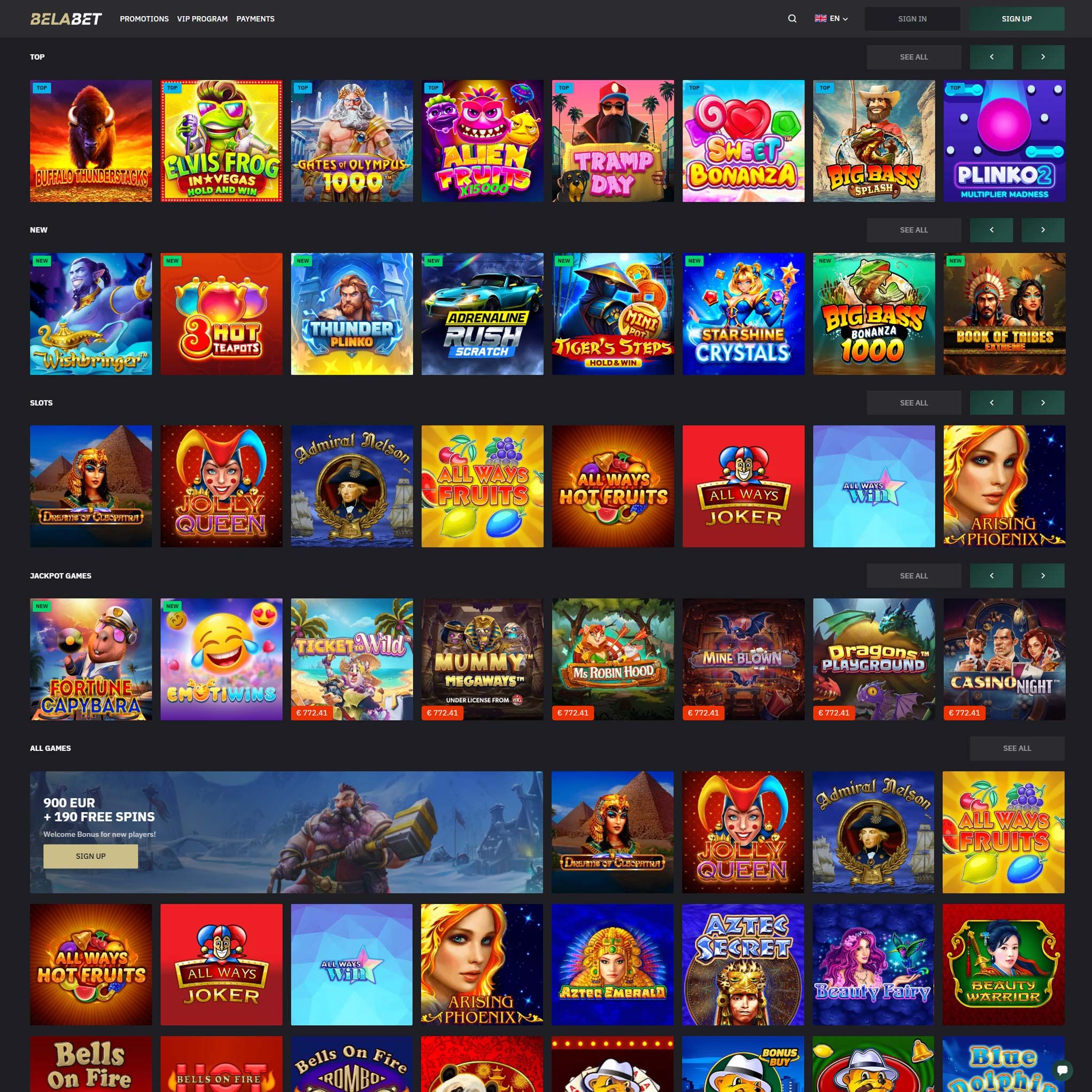 Belabet Casino review by Mr. Gamble