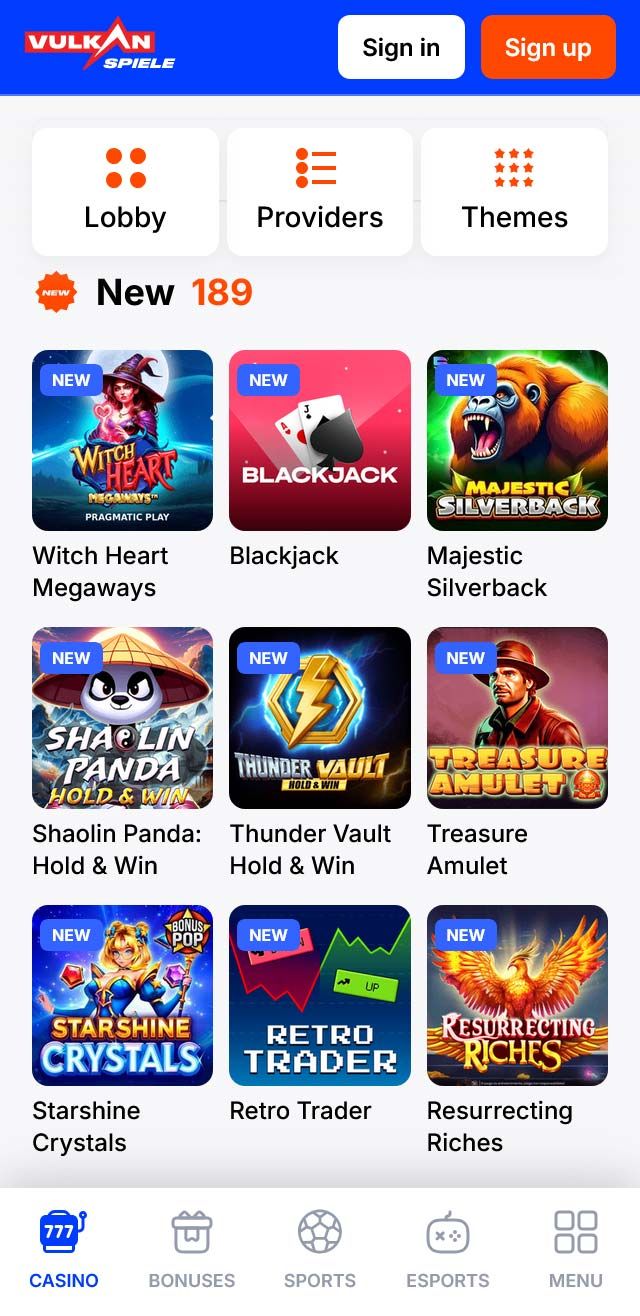 VulkanSpiele Casino review lists all the bonuses available for you today