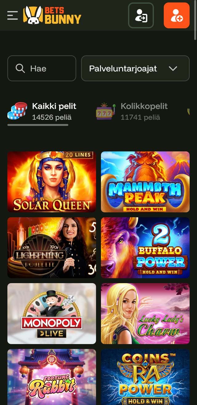 Betsbunny Casino arvostelu listaa kaikki bonukset saatavilla sinulle tänään