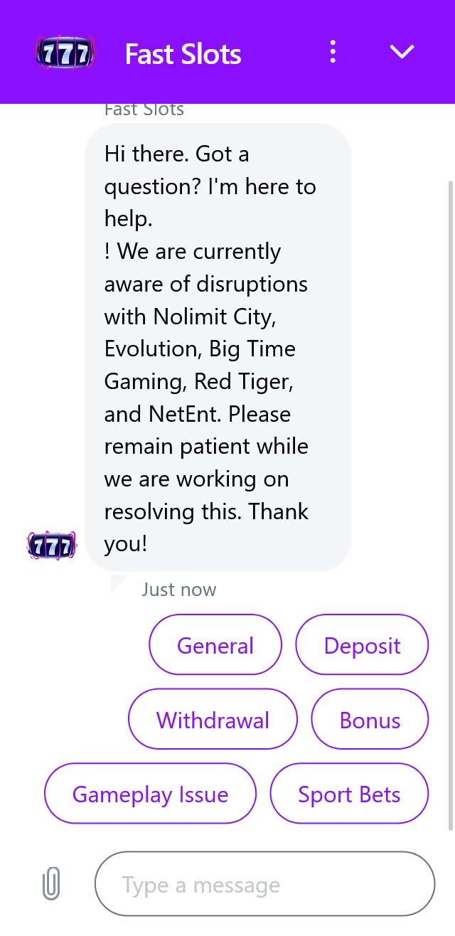 Fastslots Casino - checked and verified for your benefit