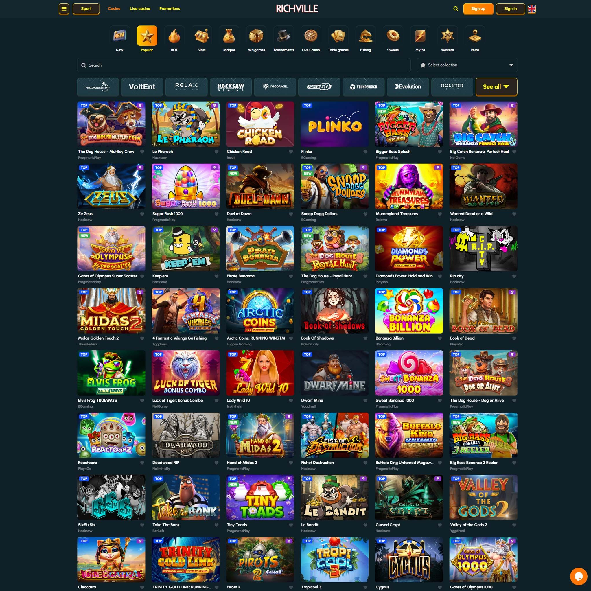 Richville Casino review by Mr. Gamble