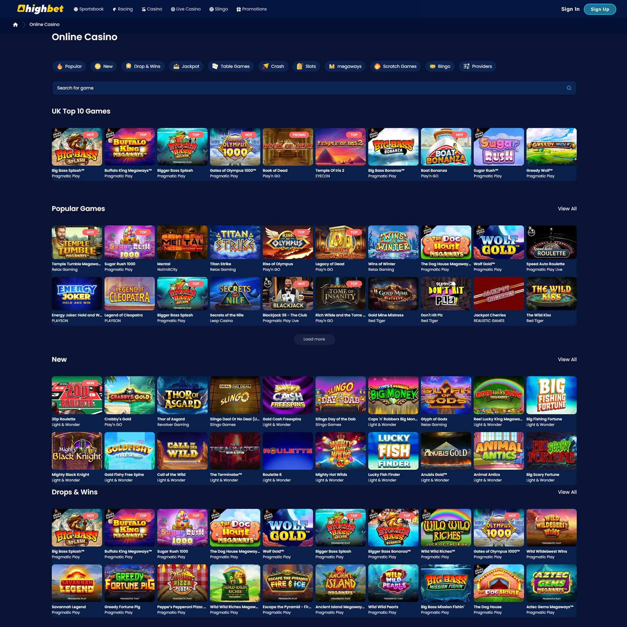 Highbet UK review by Mr. Gamble