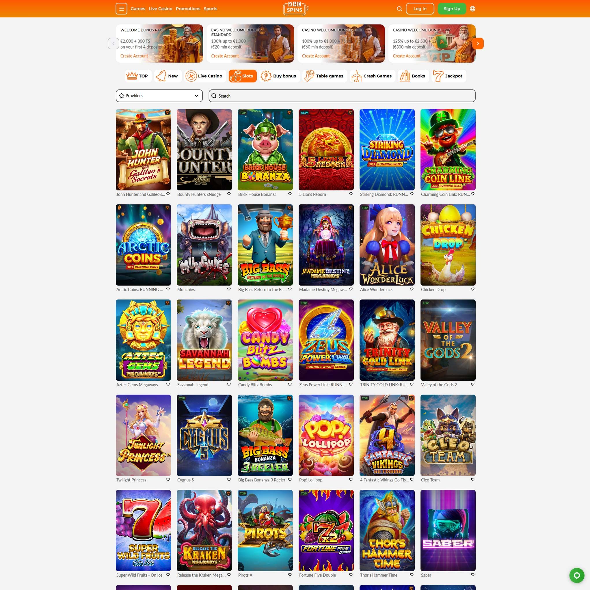 All Spins Casino review by Mr. Gamble