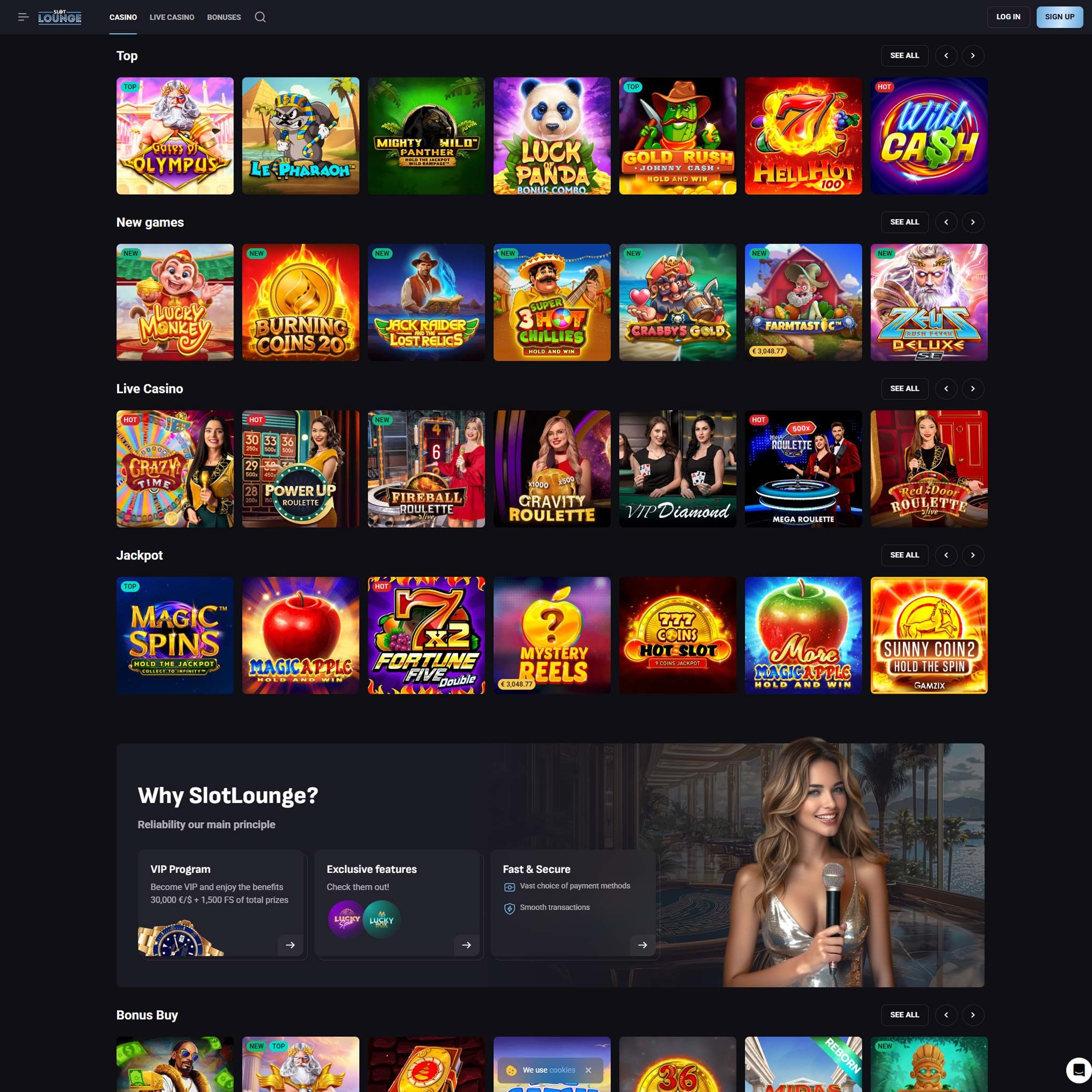 Slotlounge review by Mr. Gamble