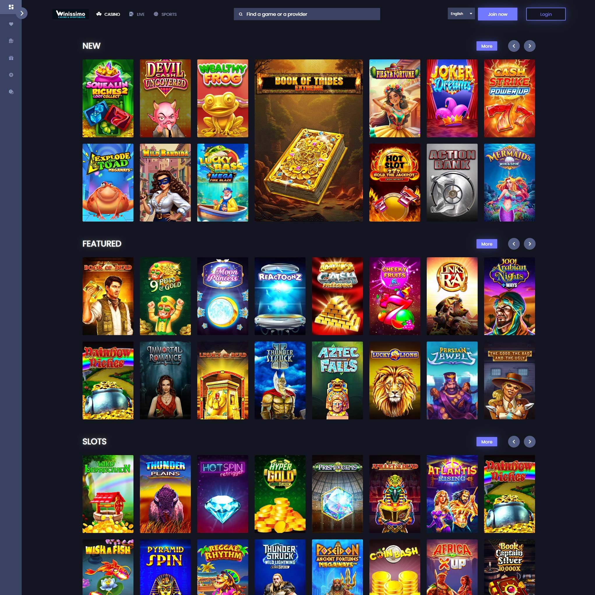 Winissimo Casino review by Mr. Gamble