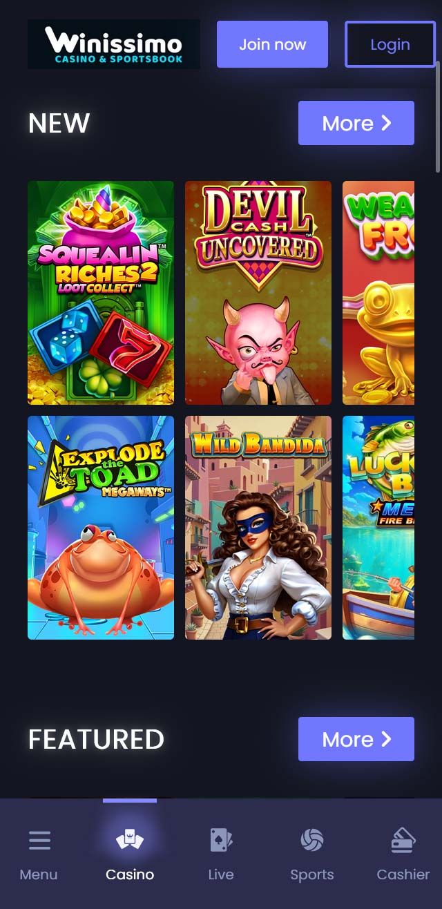 Winissimo Casino review lists all the bonuses available for you today