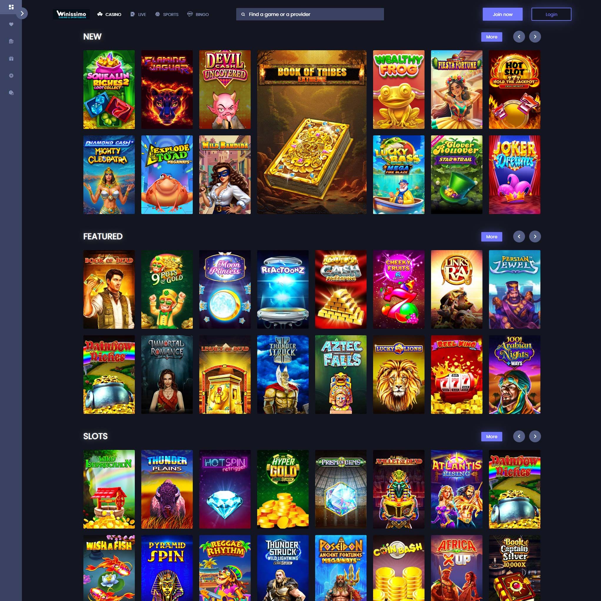 Winissimo Casino UK review by Mr. Gamble