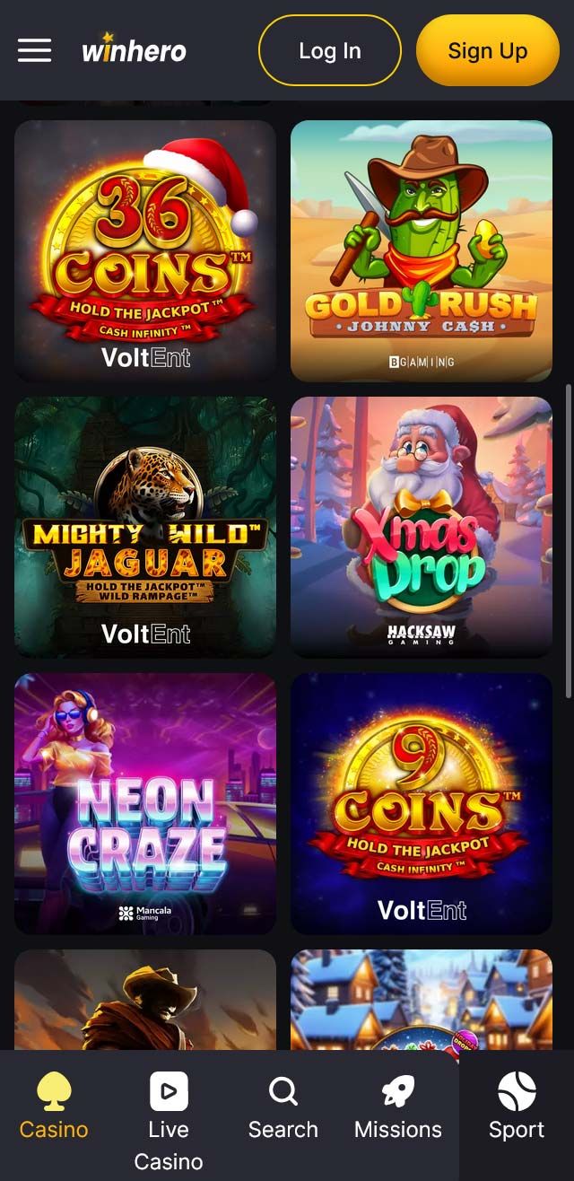 WinHero Casino review lists all the bonuses available for you today