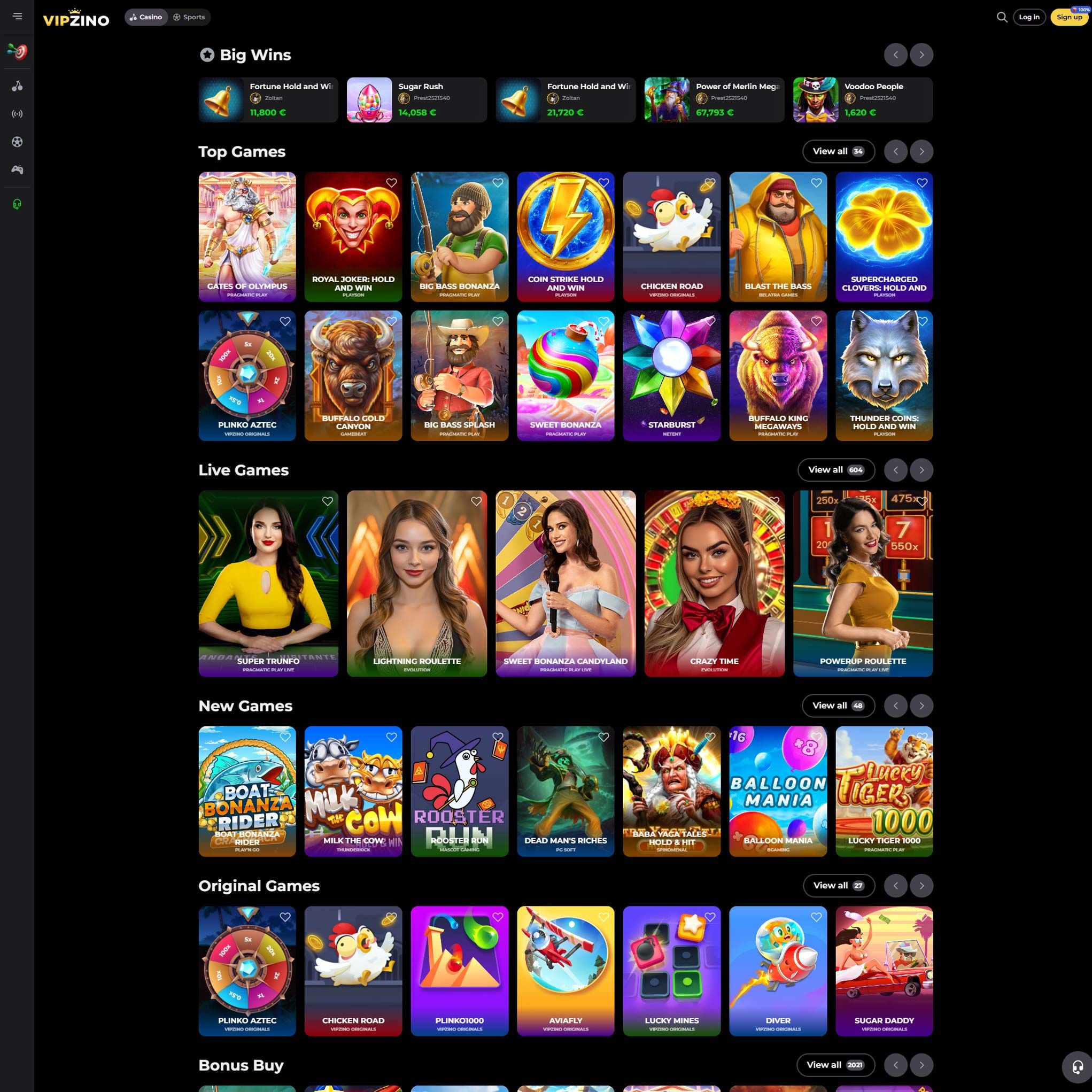 Vipzino Casino review by Mr. Gamble