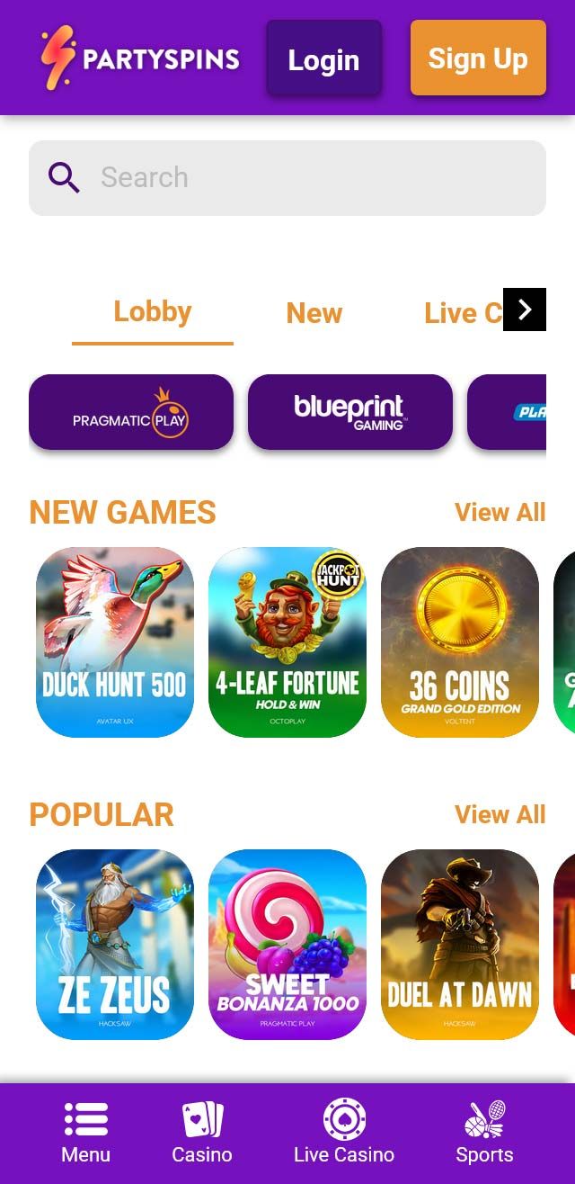 Partyspins Casino review lists all the bonuses available for you today