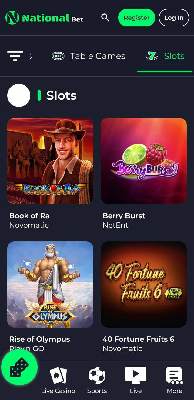 Nationalbet Casino review lists all the bonuses available for you today
