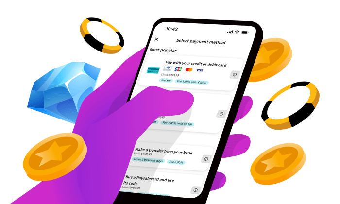 Fund and withdraw from your Skrill Account