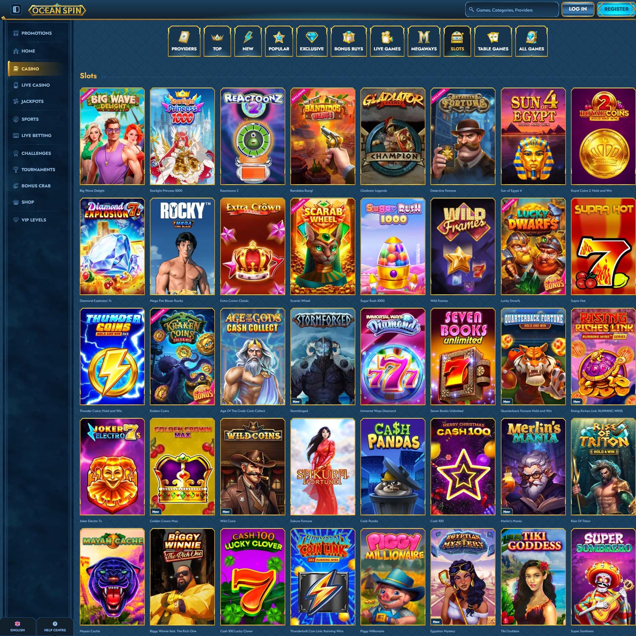 Oceanspin Casino review by Mr. Gamble