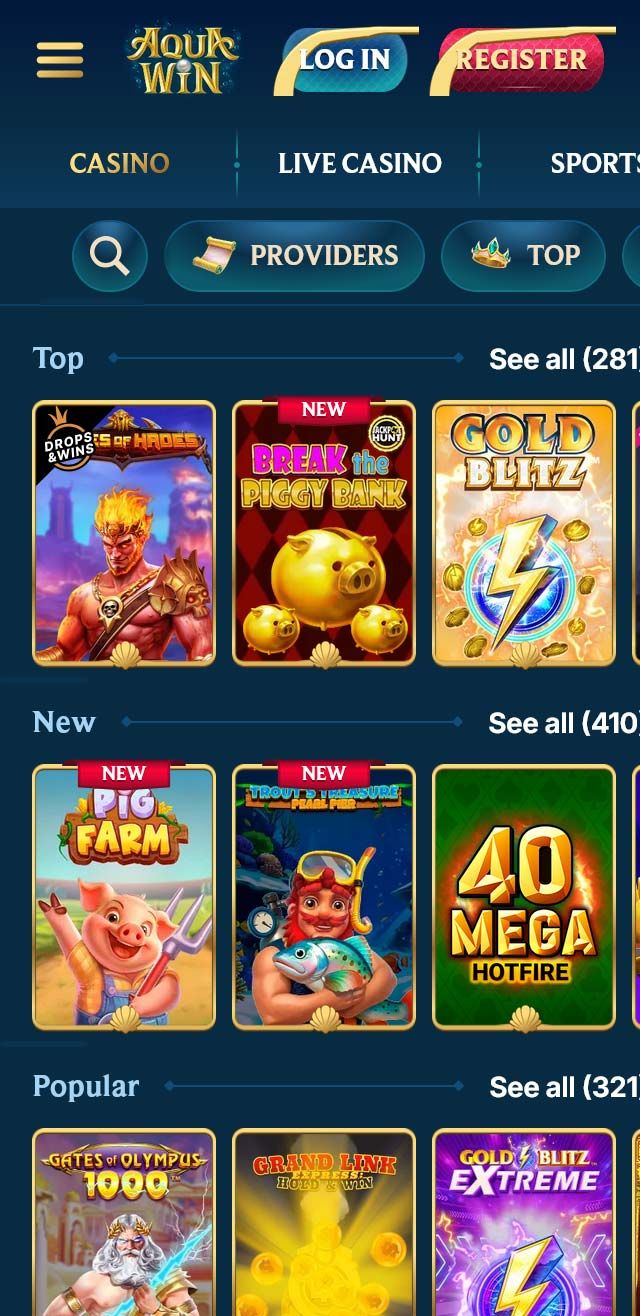 Aquawin Casino review lists all the bonuses available for you today
