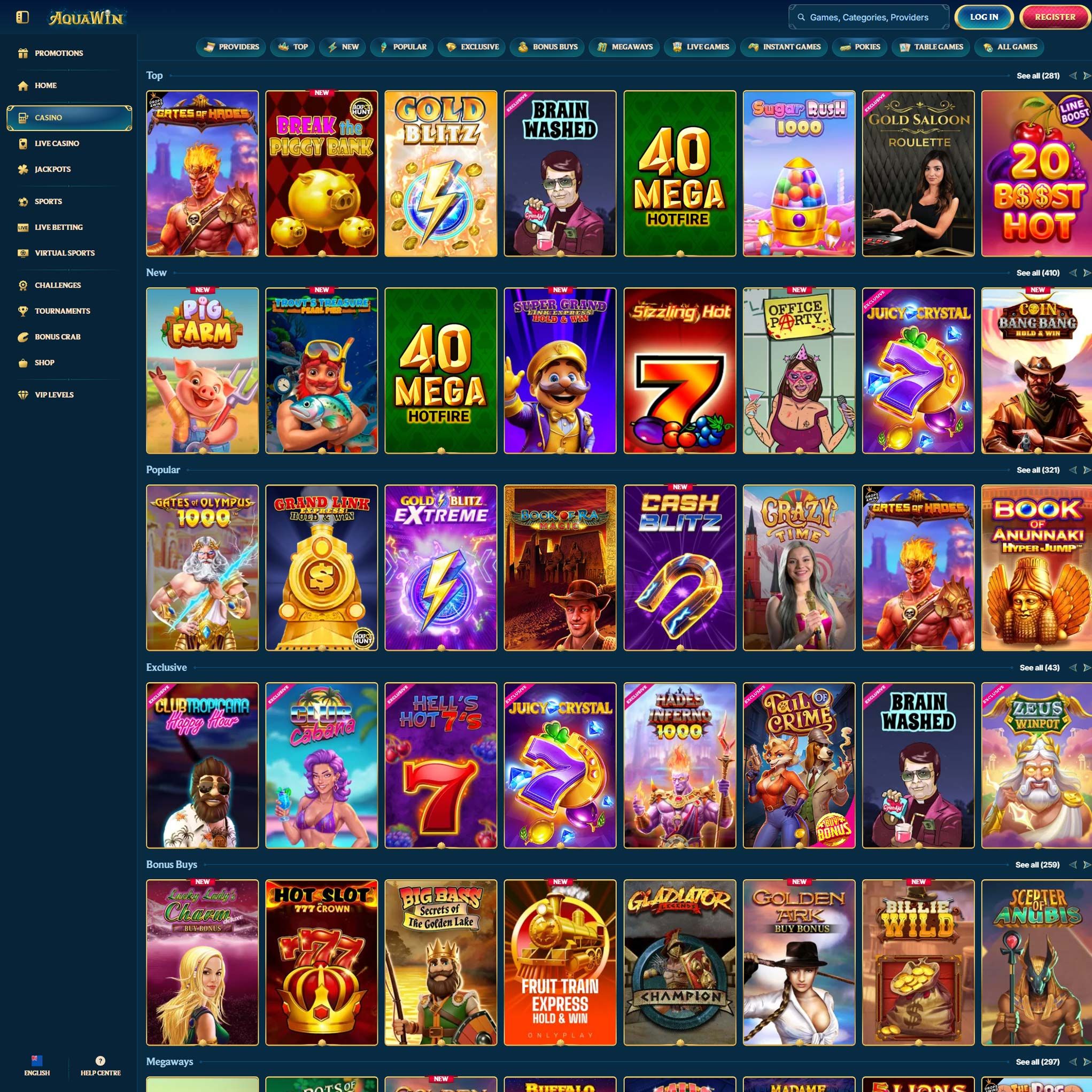 Aquawin Casino NZ review by Mr. Gamble