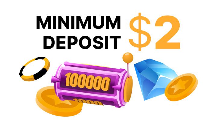 Best $2 minimum deposit online casinos