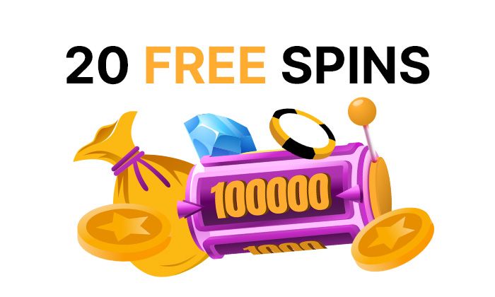 Get 20 free spins without deposit