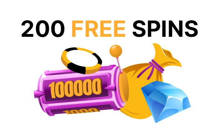 Get 200 free spins to play slots online