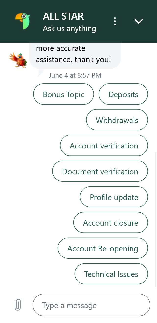 Allstar Casino - checked and verified for your benefit
