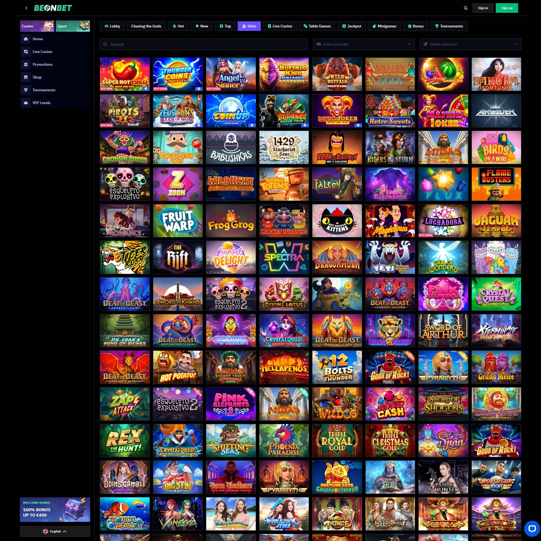 BeOnBet Casino review by Mr. Gamble