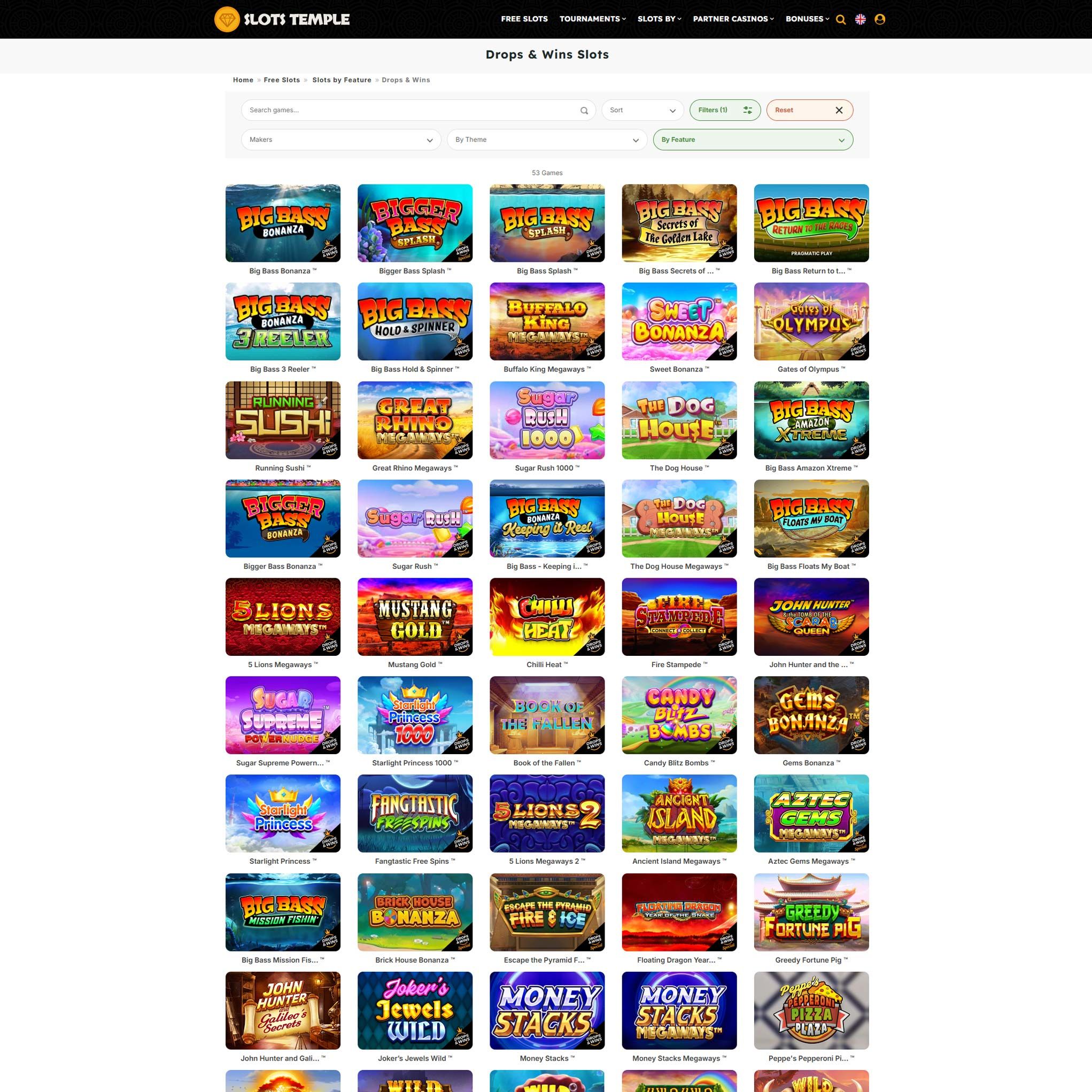 Slots Temple Casino review by Mr. Gamble