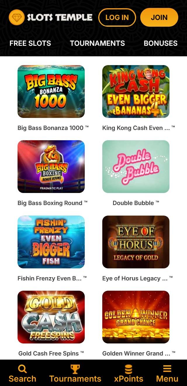 Slots Temple Casino review lists all the bonuses available for you today