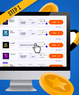 Choose a VIP Preferred casino from our list