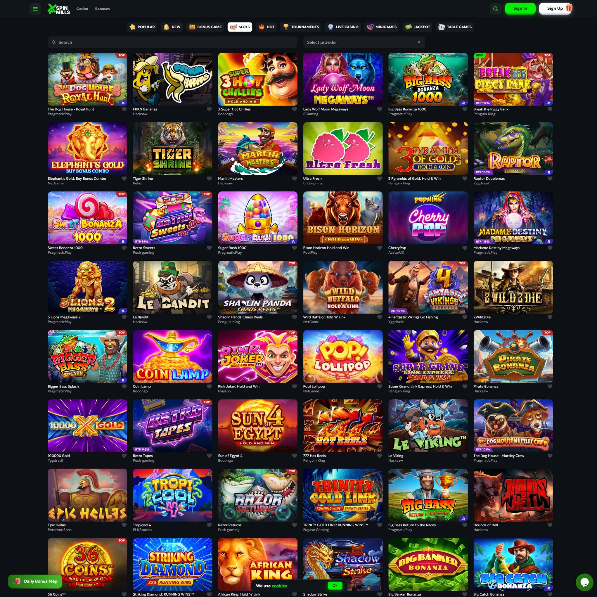 SpinMills Casino review by Mr. Gamble