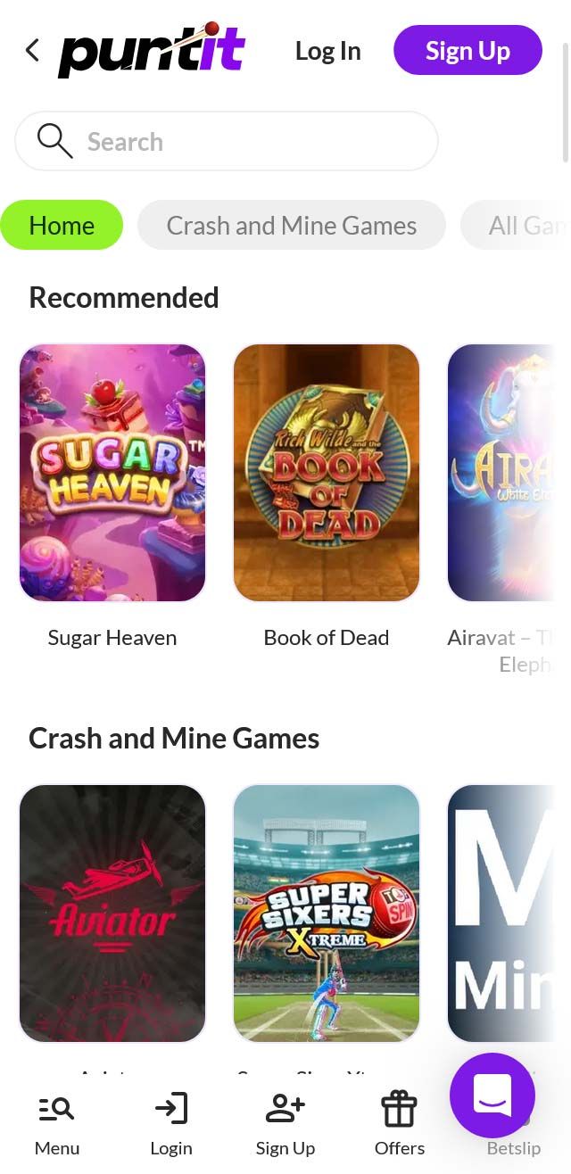 Puntit Casino review lists all the bonuses available for you today