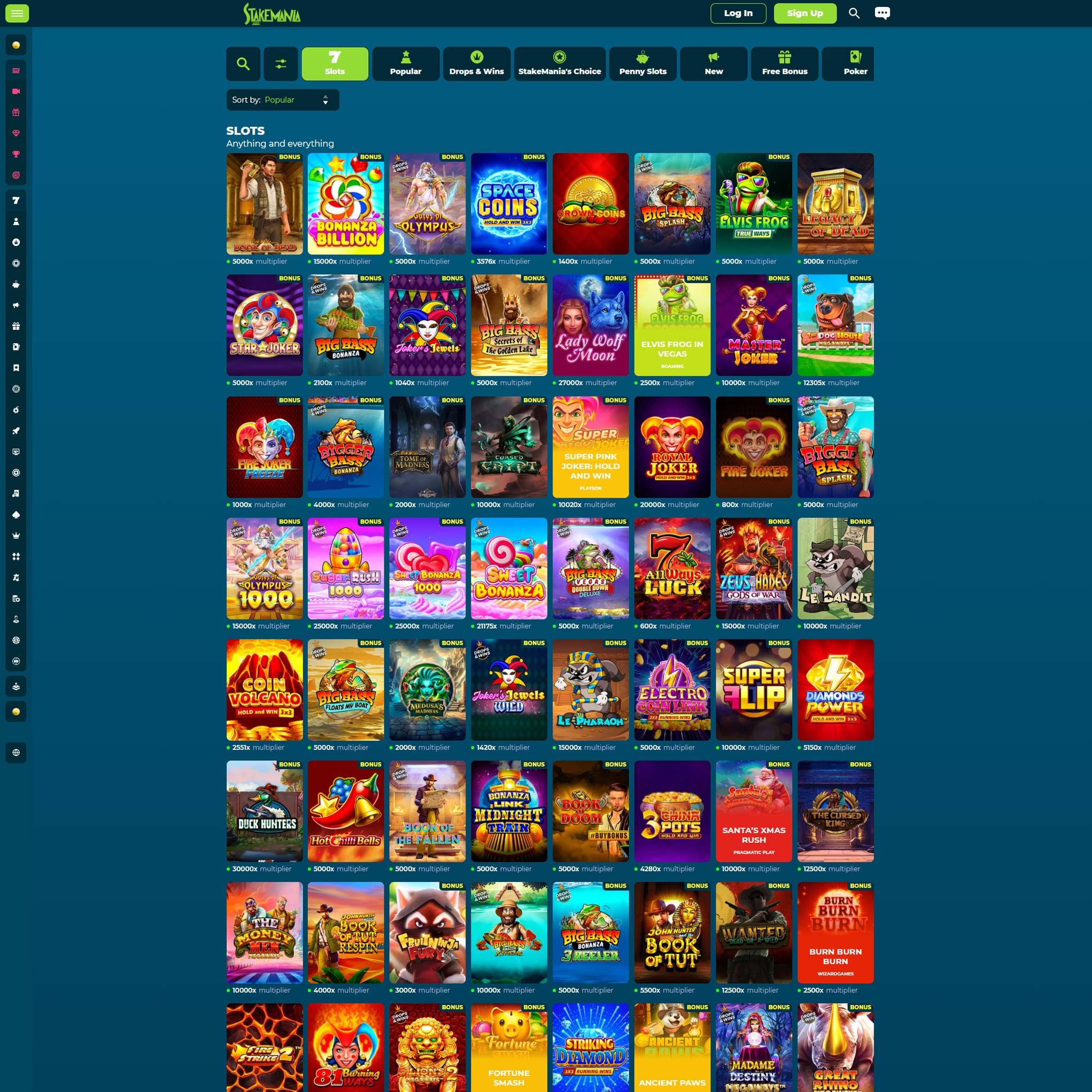 StakeMania Casino review by Mr. Gamble