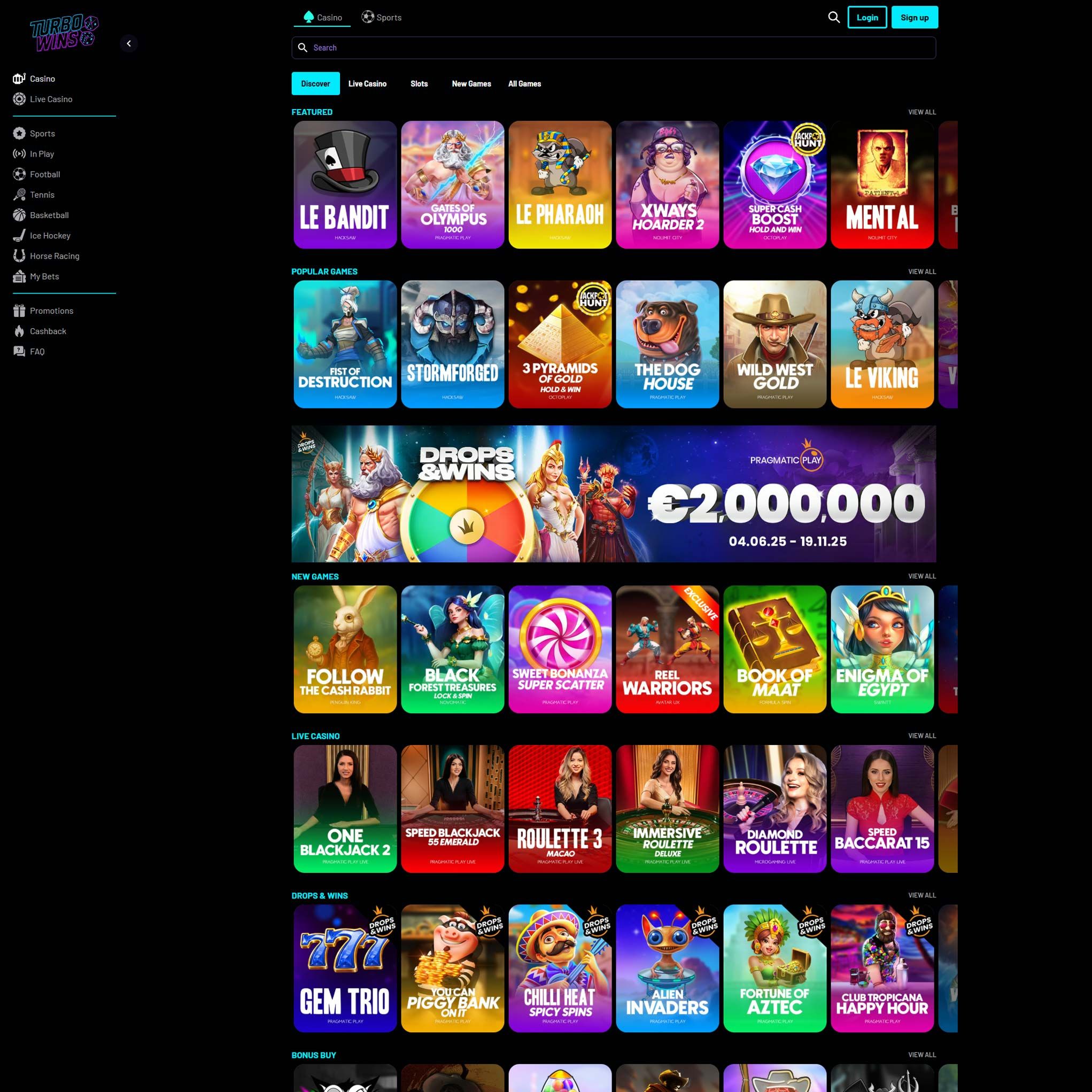 Turbowins Casino review by Mr. Gamble