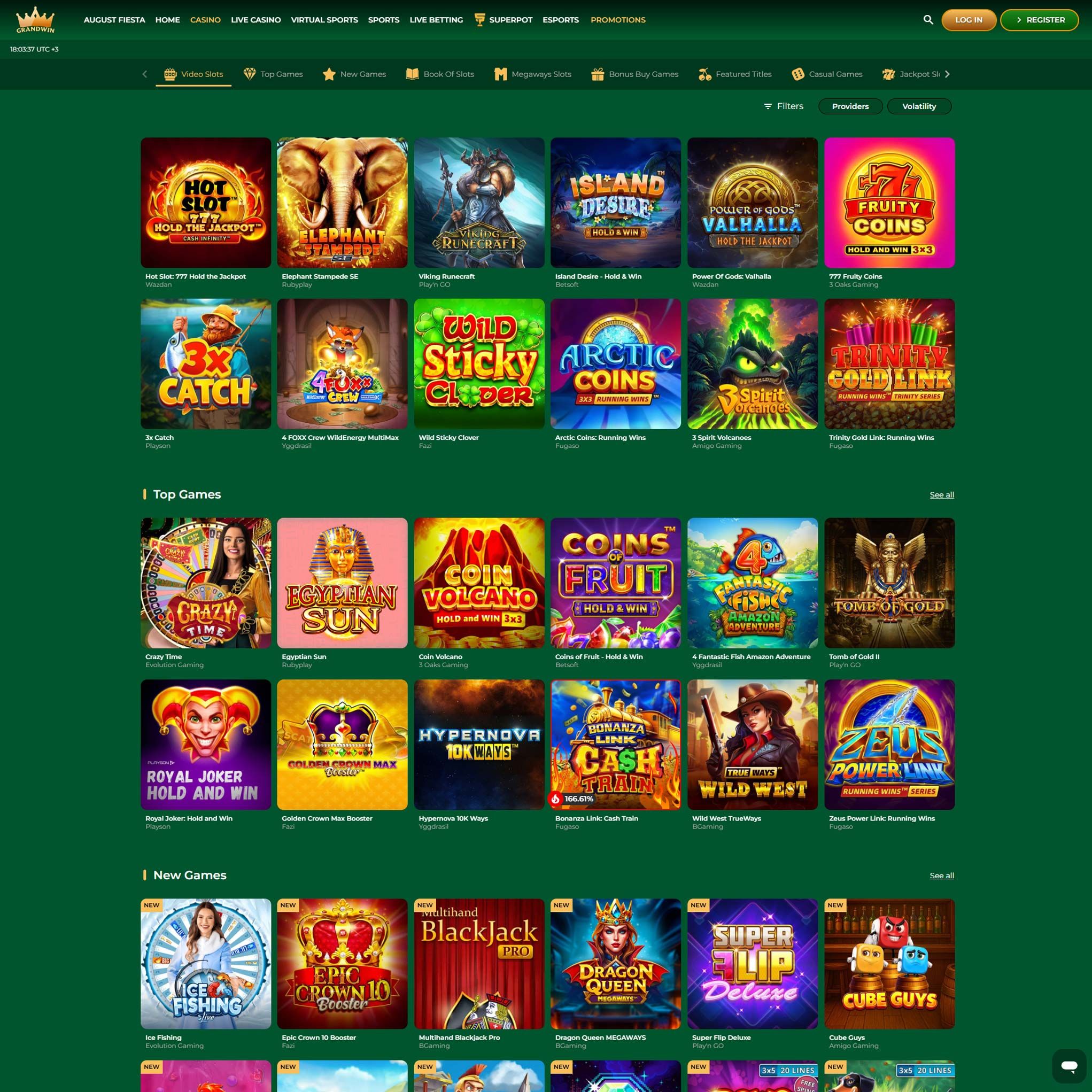 Grand Win Casino review by Mr. Gamble