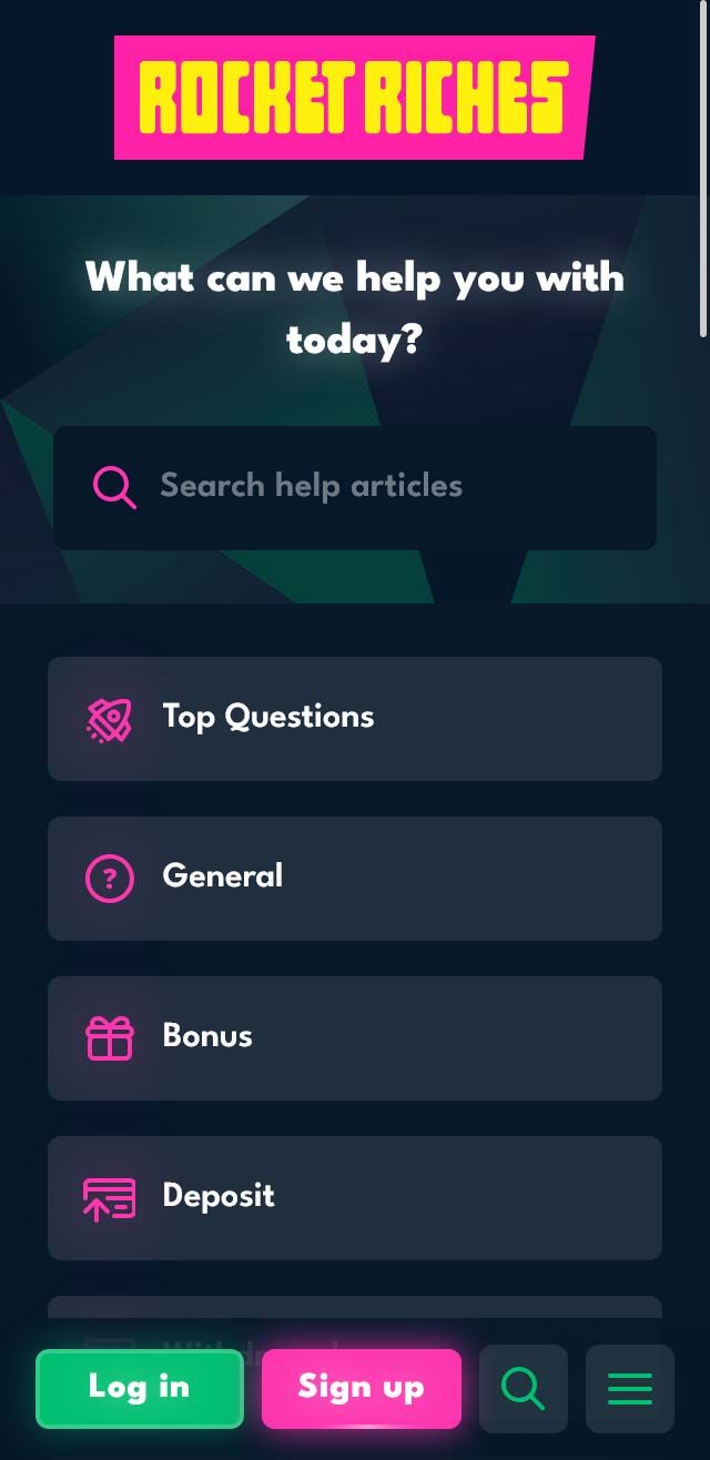 RocketRiches Casino - checked and verified for your benefit