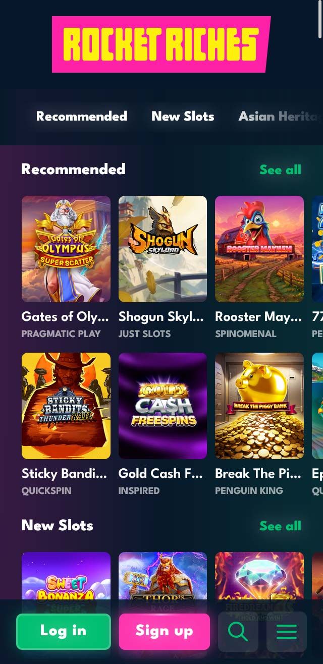 RocketRiches Casino review lists all the bonuses available for Canadian players today
