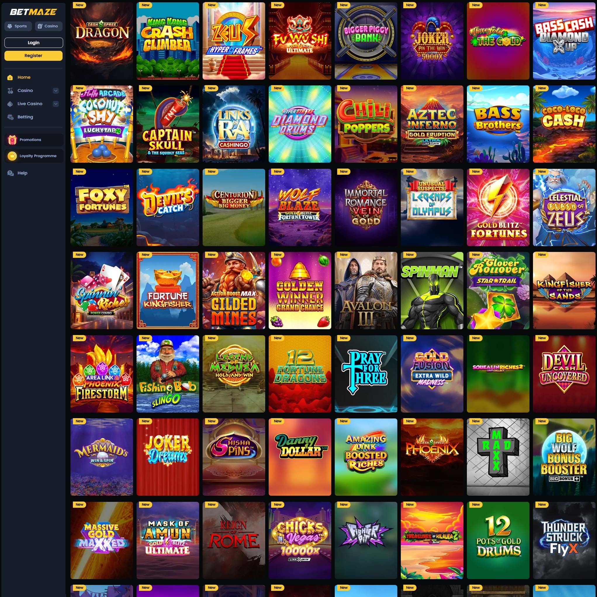 Suomalaiset nettikasinot tarjoavat monia hyötyjä pelaajille. Betmaze Casino on suosittelemamme nettikasino, jolle voit lunastaa bonuksia ja muita etuja.
