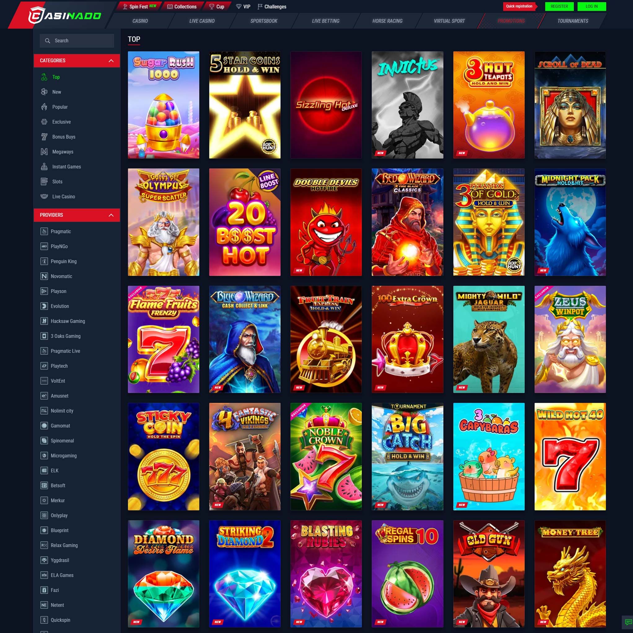 Casinado Casino review by Mr. Gamble