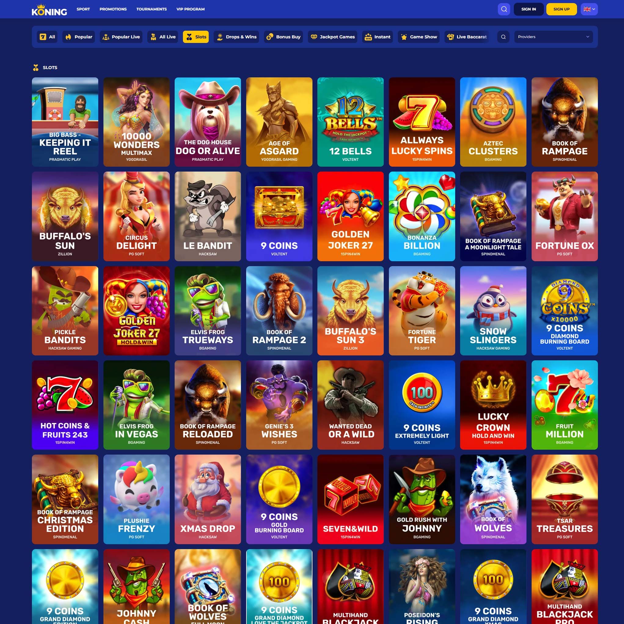 Koning Casino review by Mr. Gamble