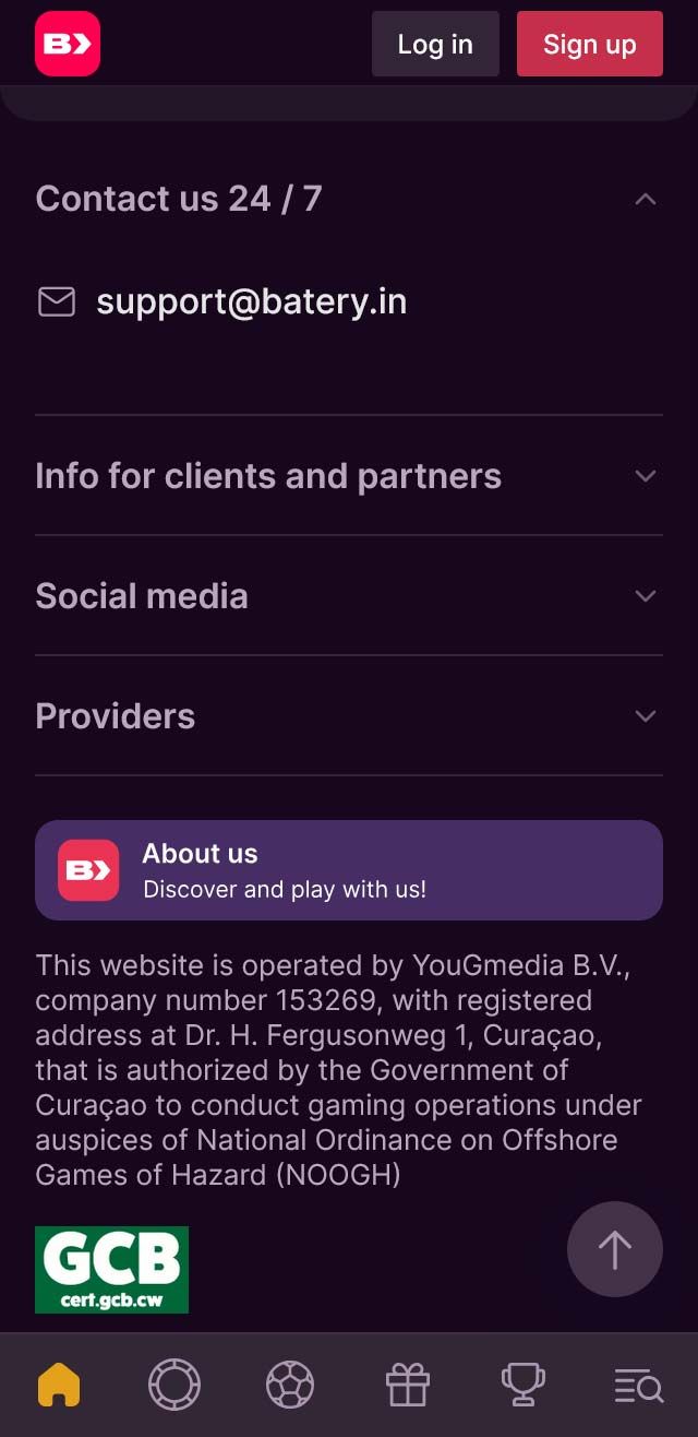 Batery Bets Casino - checked and verified for your benefit
