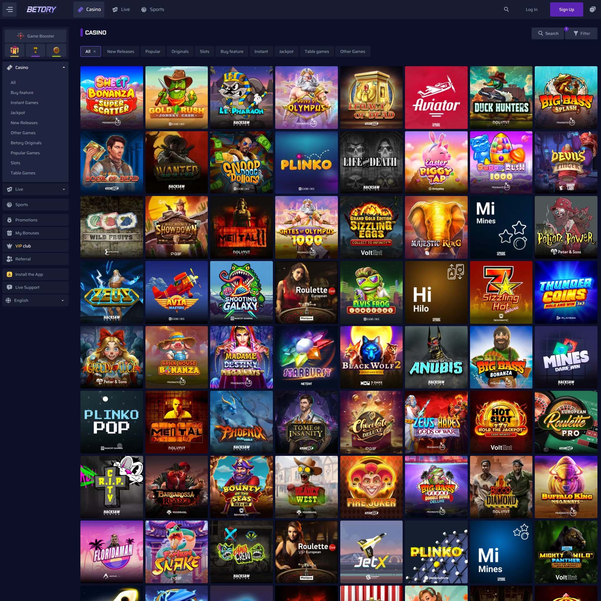 Betory Casino review by Mr. Gamble