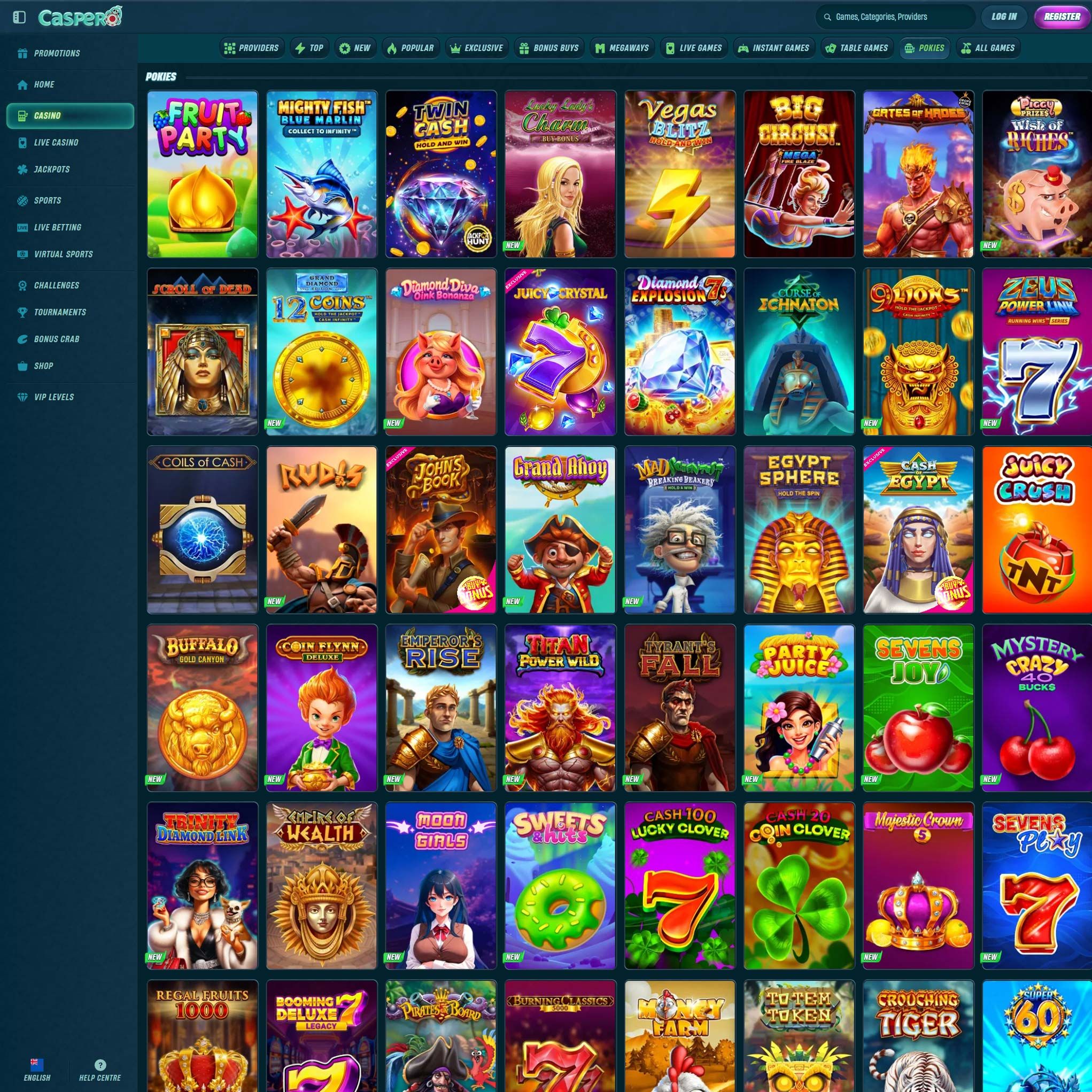 Caspero Casino NZ review by Mr. Gamble